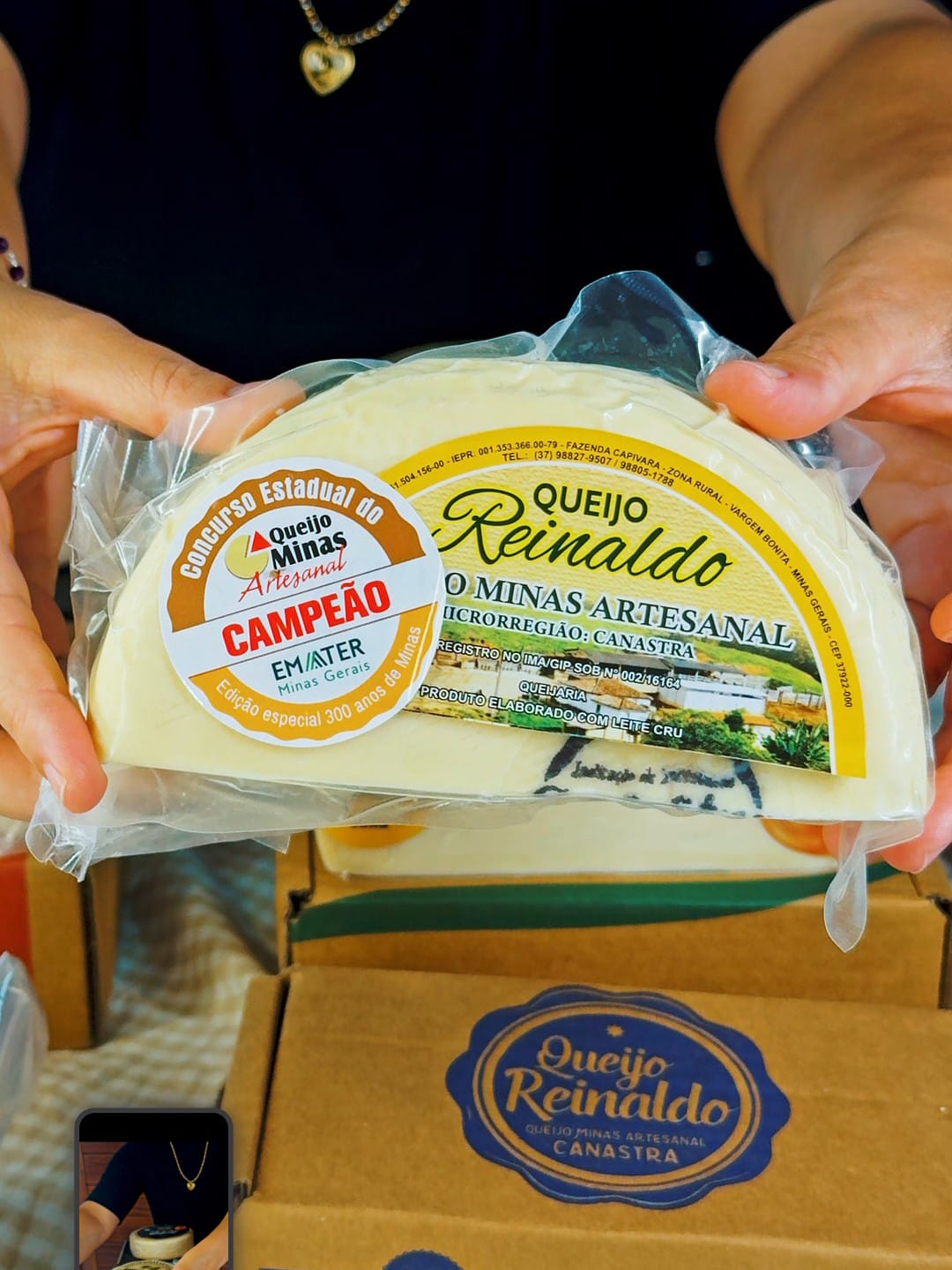 Queijo Minas Artesanal